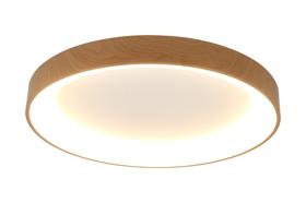 M8586  Niseko II Ring Ceiling 65cm 50W LED Wood